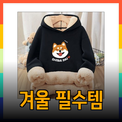 겨울철 필수 아이템