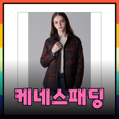 케네스레이디패딩으로 겨울을 따뜻하게