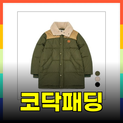 코닥패딩으로 겨울을 스타일리시하게! 추천 제품 소개