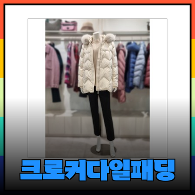 크로커다일패딩으로 겨울을 따뜻하게! 다양한 패딩 제품 소개