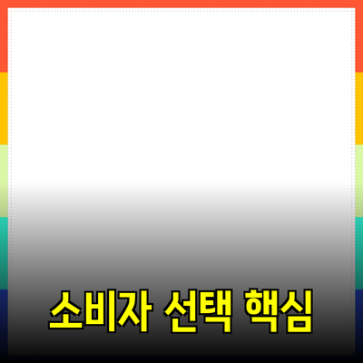 제품 추천과 소개: 소비자 선택의 핵심 요소